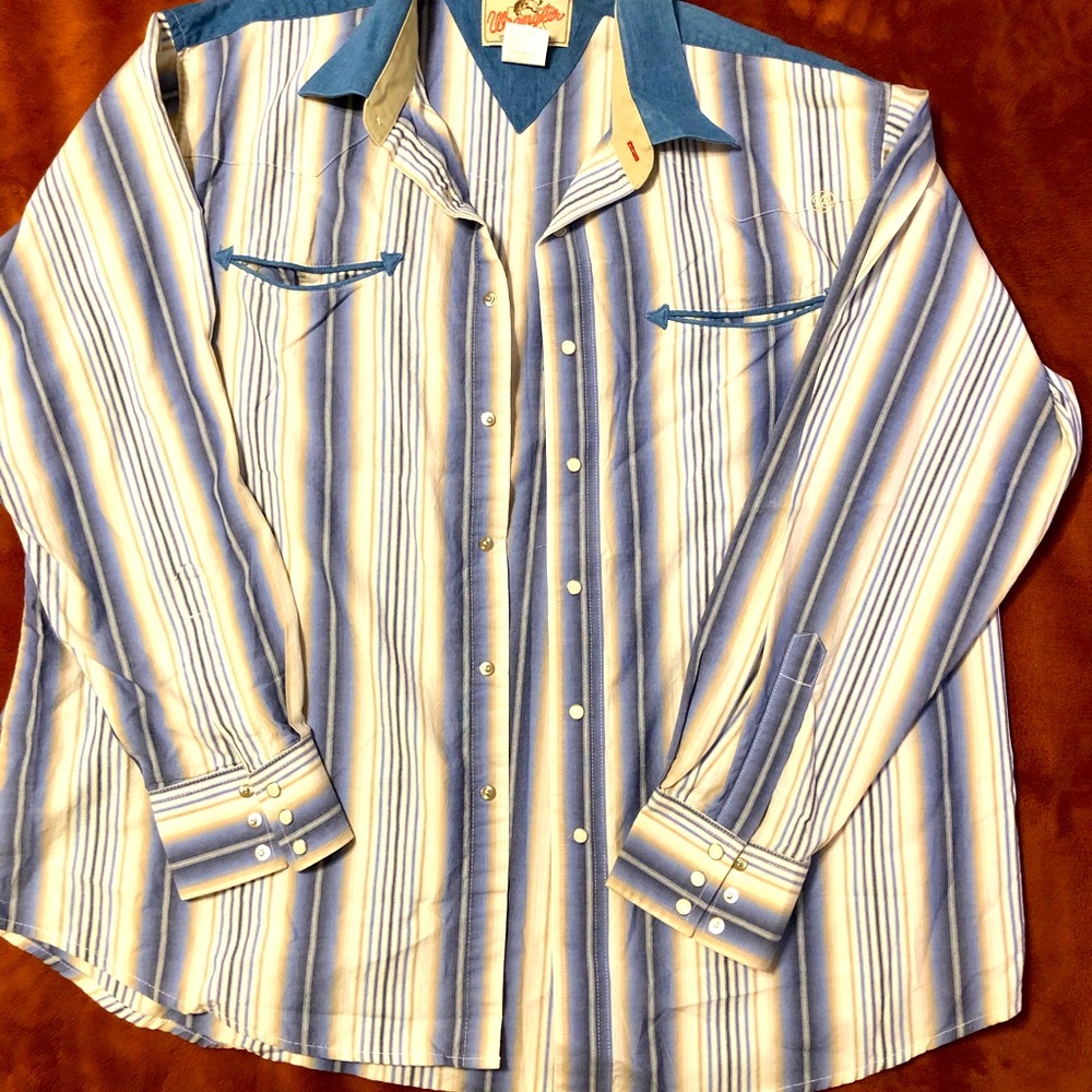 Wrangler Men’s Western Shirt